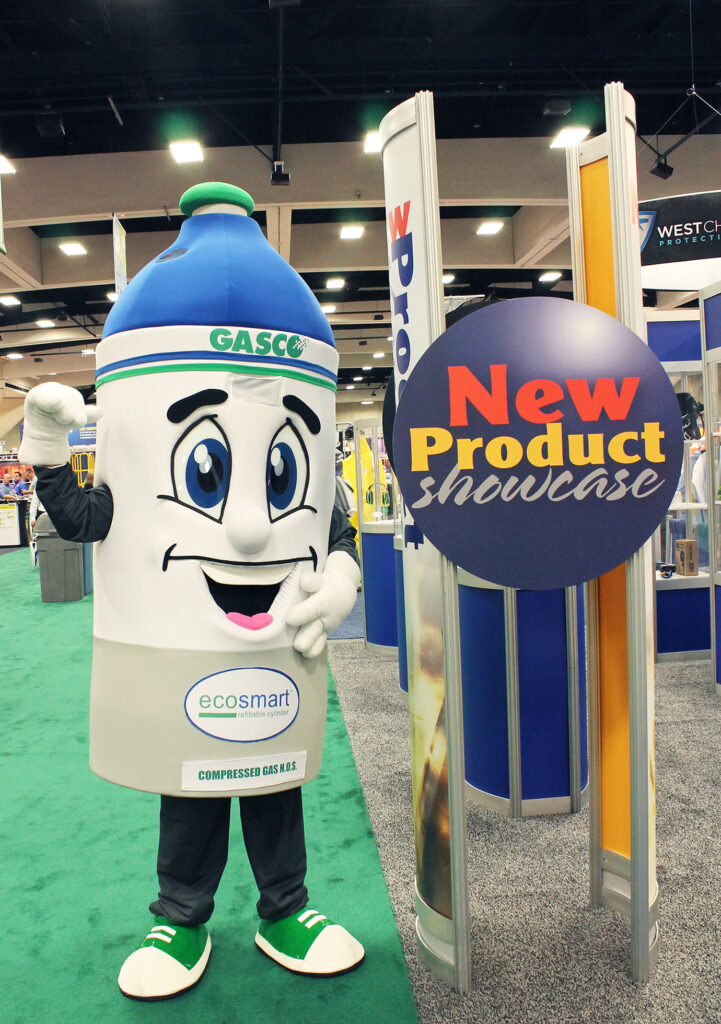 Gasco Trade Show Mascot Design