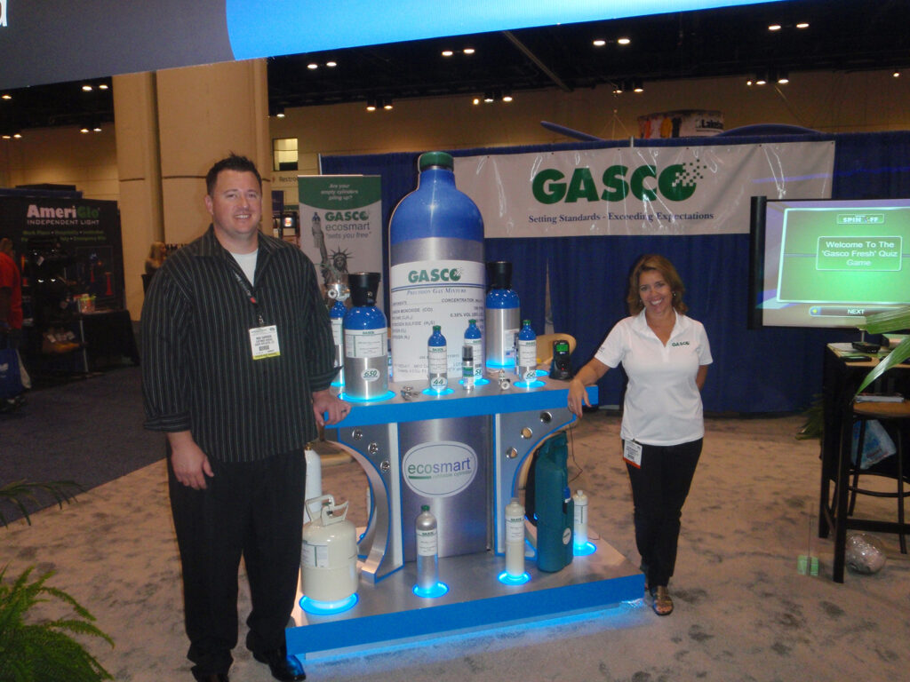 Gasco Trade Show Booth Design Year 1