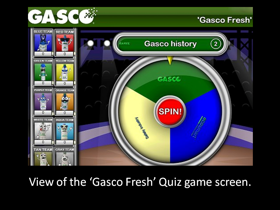 Gasco Fresh Quiz Game For Trade Show 1