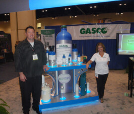 The First Trade Show Planned with Gasco Gasco Trade Show Booth Design Year 1